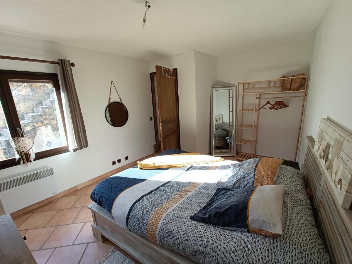 Appartement Privatise Dans Maison Utelle Buitenkant foto
